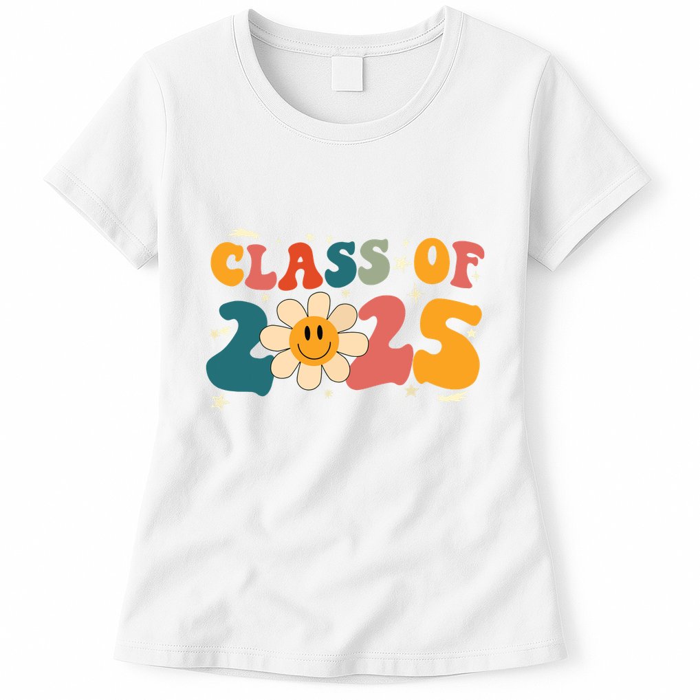 Class Of 2025 Grow With Me Graduation First Day Of School Womens T-Shirt
