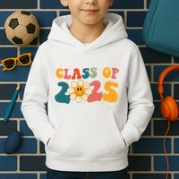 Class Of 2025 Grow With Me Graduation First Day Of School Kids Hoodie