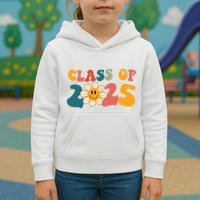 Class Of 2025 Grow With Me Graduation First Day Of School Kids Hoodie