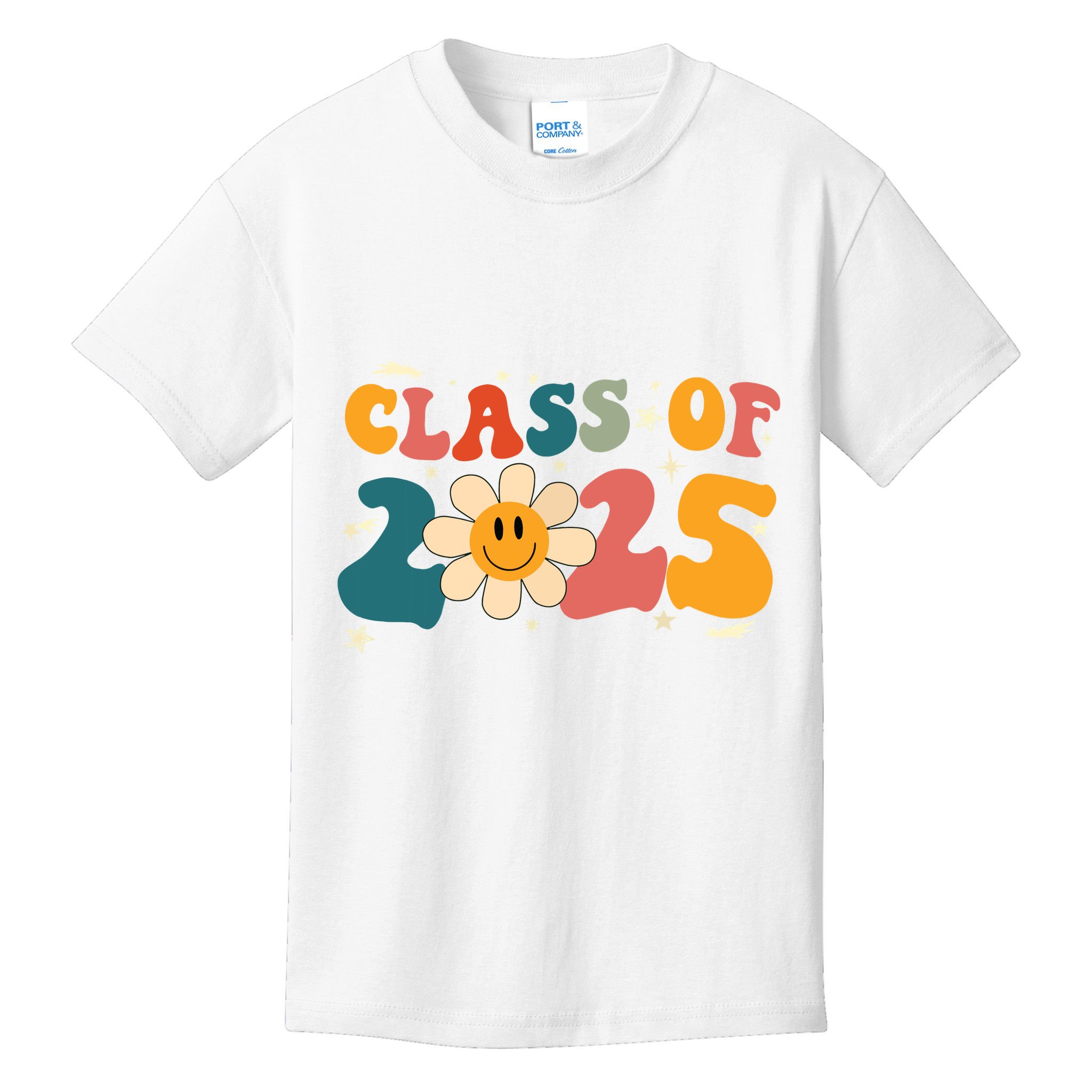 Class Of 2025 Grow With Me Graduation First Day Of School Kids T-Shirt