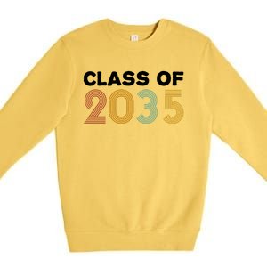 Class Of 2035 Retro Premium Crewneck Sweatshirt