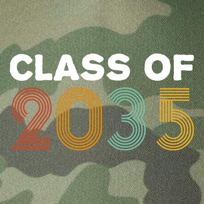 Class Of 2035 Retro Legacy Tie Dye Trucker Hat