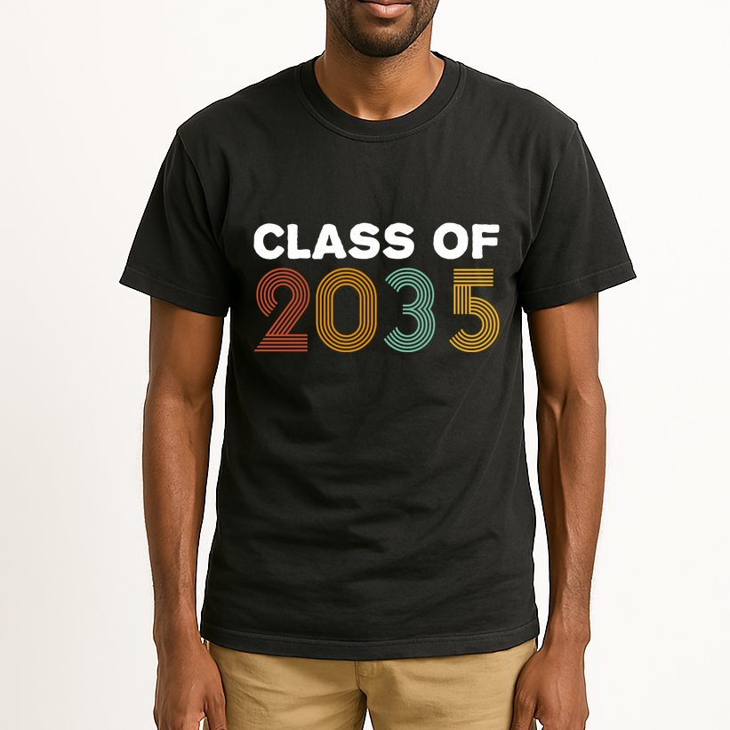 Class Of 2035 Retro Tall T-Shirt