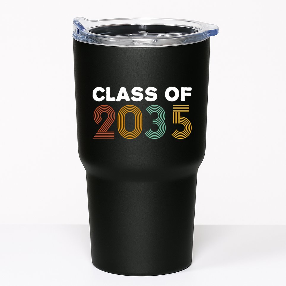 Class Of 2035 Retro Tumbler