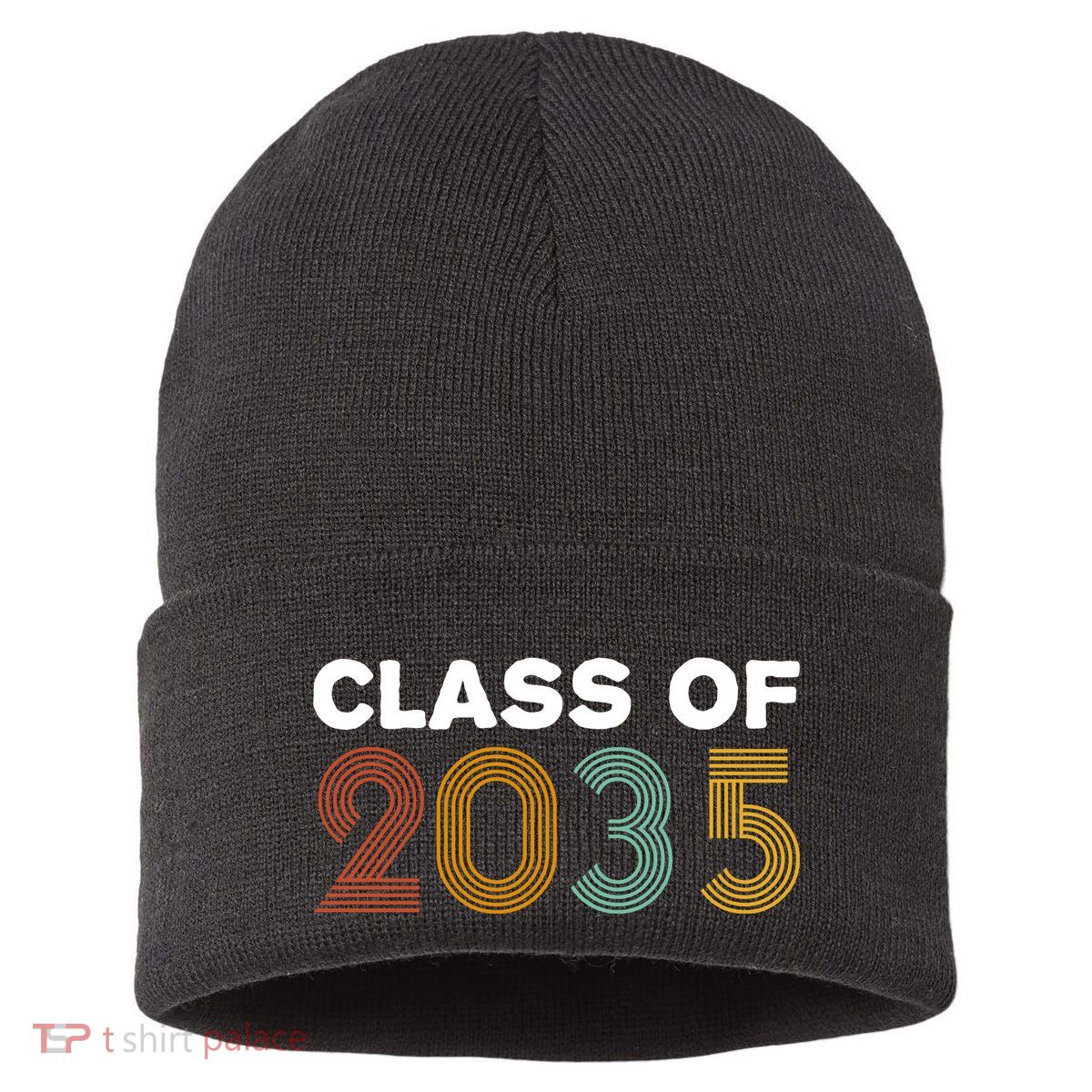 Class Of 2035 Retro Sustainable Knit Beanie