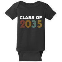 Class Of 2035 Retro Baby Bodysuit