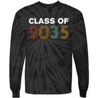 Class Of 2035 Retro Tie-Dye Long Sleeve Shirt