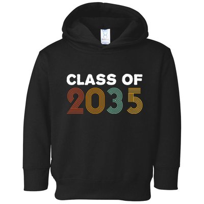 Class Of 2035 Retro Toddler Hoodie