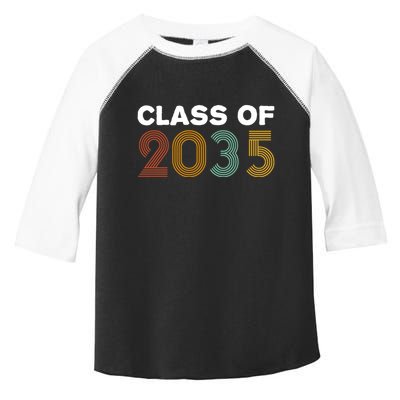 Class Of 2035 Retro Toddler Fine Jersey T-Shirt