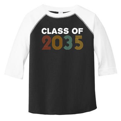 Class Of 2035 Retro Toddler Fine Jersey T-Shirt