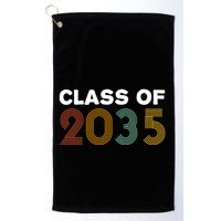 Class Of 2035 Retro Golf Towel