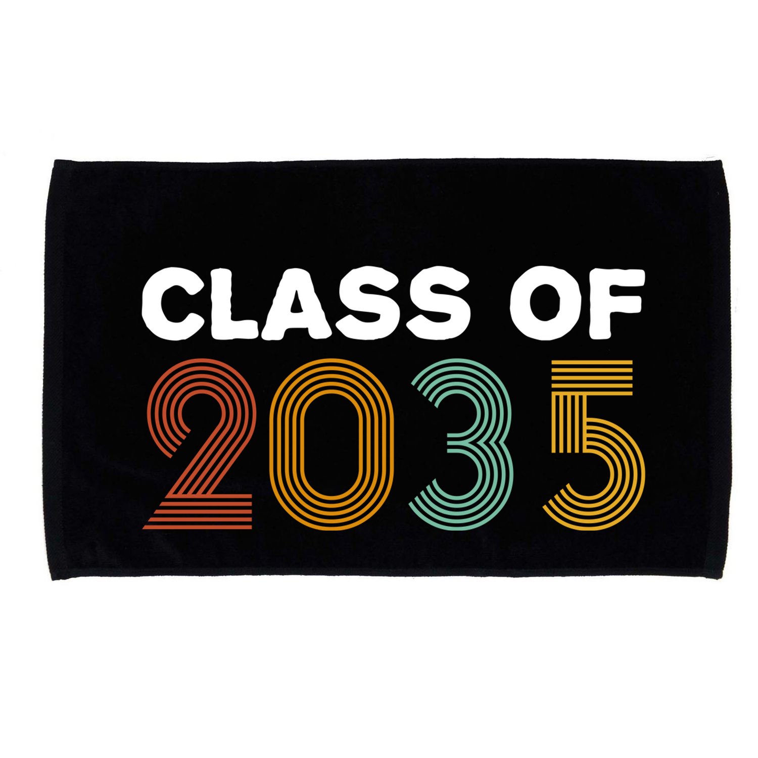 Class Of 2035 Retro Microfiber Hand Towel