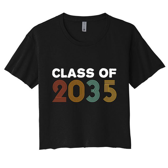 Class Of 2035 Retro Crop Top