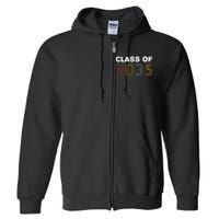 Class Of 2035 Retro Full Zip Hoodie