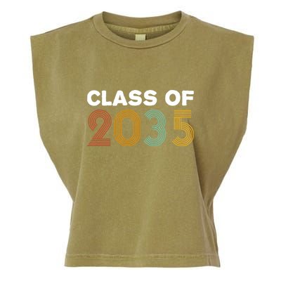 Class Of 2035 Retro Garment-Dyed Women's Muscle Tee
