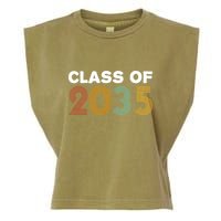 Class Of 2035 Retro Garment-Dyed Women's Muscle Tee