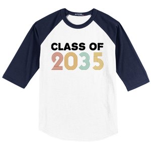 Class Of 2035 Retro Baseball Sleeve Shirt