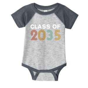 Class Of 2035 Retro Infant Baby Jersey Bodysuit