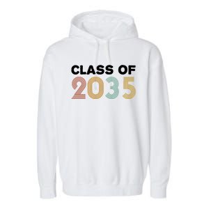 Class Of 2035 Retro Garment-Dyed Fleece Hoodie