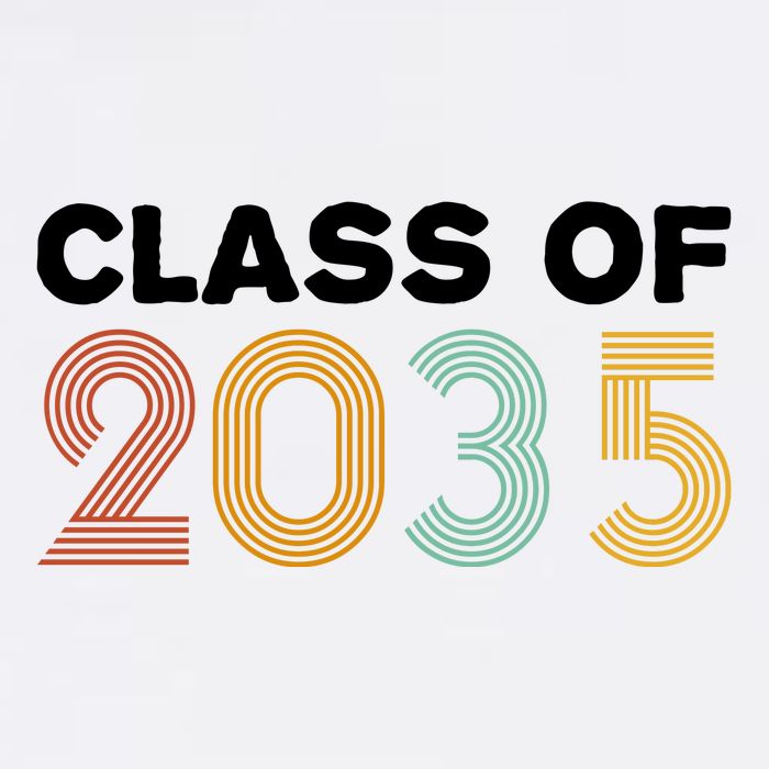 Class Of 2035 Retro Garment-Dyed Sweatshirt