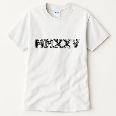 Class Of 2025 Mmxxv Graduation Spirit Vintage Senior 2025 Copy Tall T-Shirt
