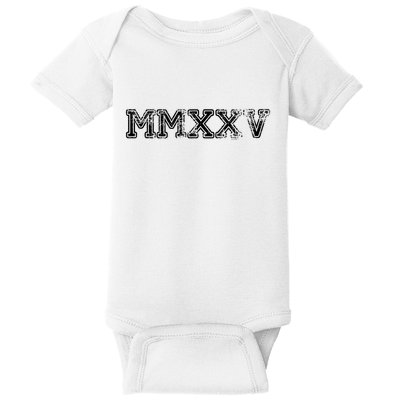 Class Of 2025 Mmxxv Graduation Spirit Vintage Senior 2025 Copy Baby Bodysuit
