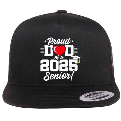 Class Of 2025 Senior Year Proud Dad Senior 2025 Gift Flatbill Hat