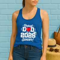 Class Of 2025 Senior Year Proud Dad Senior 2025 Gift Womens Tank Top