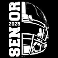 Class Of 2025 Senior 25 Football 2025 Graduation Party 16 in Basic Backpack