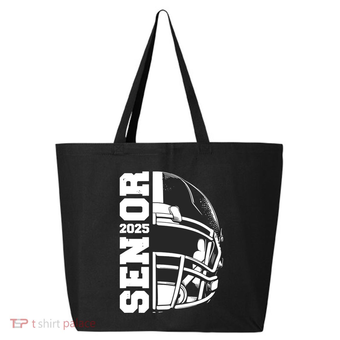 Class Of 2025 Senior 25 Football 2025 Graduation Party 25L Jumbo Tote