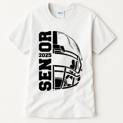Class Of 2025 Senior 25 Football 2025 Graduation Party Tall T-Shirt