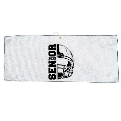 Class Of 2025 Senior 25 Football 2025 Graduation Party Large Microfiber Waffle Golf Towel