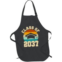 Class Of 2037 Kindergarten Graduation Retro Apron