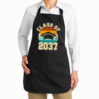 Class Of 2037 Kindergarten Graduation Retro Apron