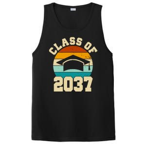 Class Of 2037 Kindergarten Graduation Retro PosiCharge Competitor Tank