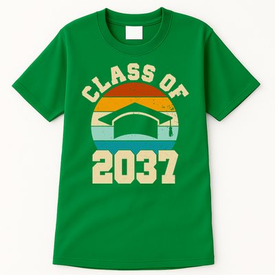 Class Of 2037 Kindergarten Graduation Retro Tall T-Shirt