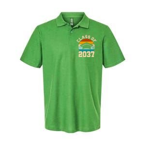 Class Of 2037 Kindergarten Graduation Retro Softstyle Adult Sport Polo