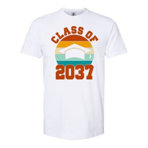 Class Of 2037 Kindergarten Graduation Retro Softstyle CVC T-Shirt