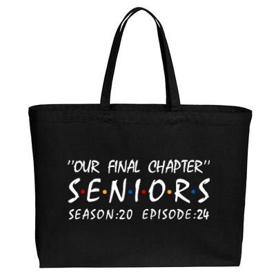 Class Of 2024 Senior Gifts Funny Seniors 2024 Cotton Canvas Jumbo Tote