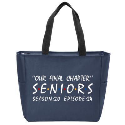 Class Of 2024 Senior Gifts Funny Seniors 2024 Zip Tote Bag