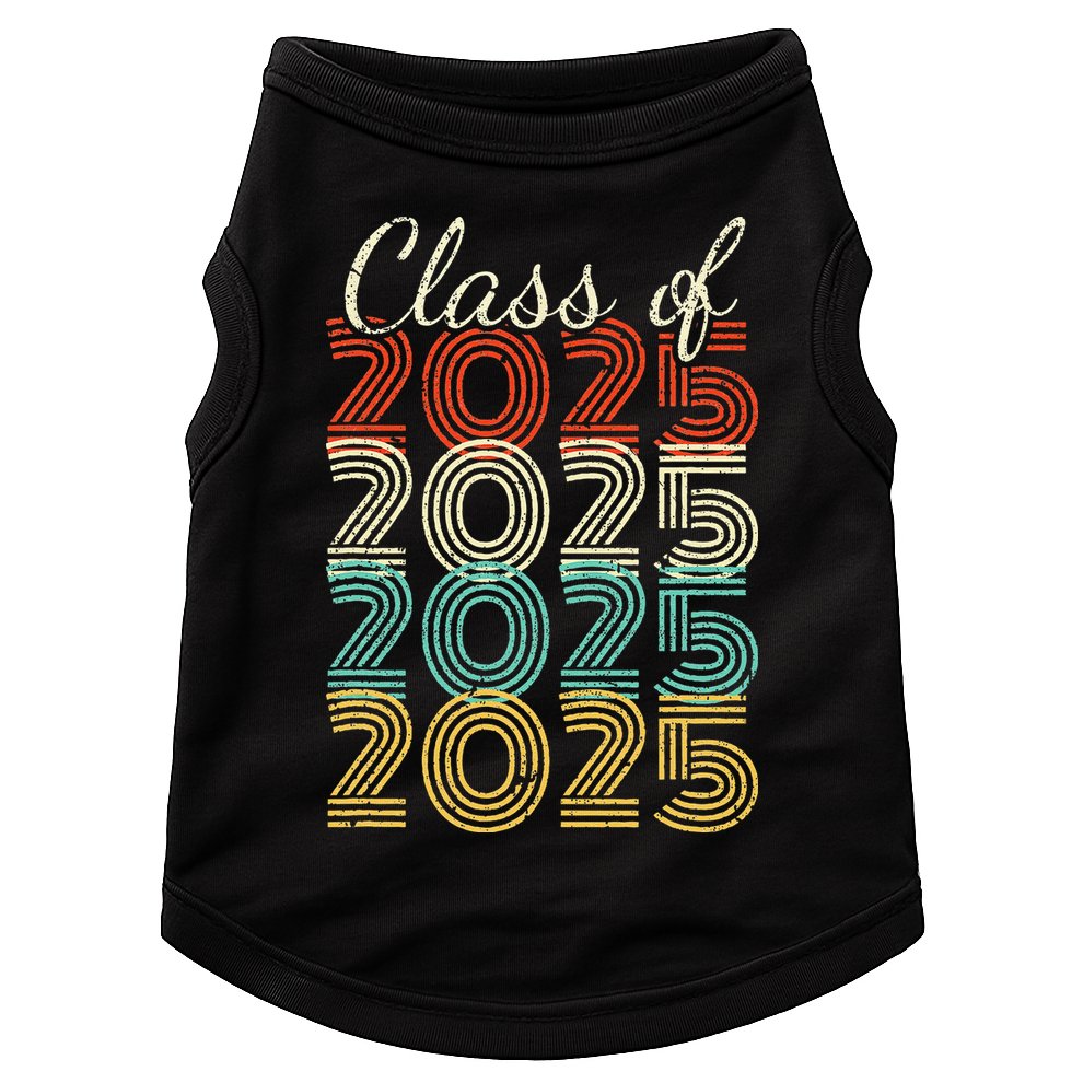 Class Of 2025 Senior 2025 Graduation Doggie Tank