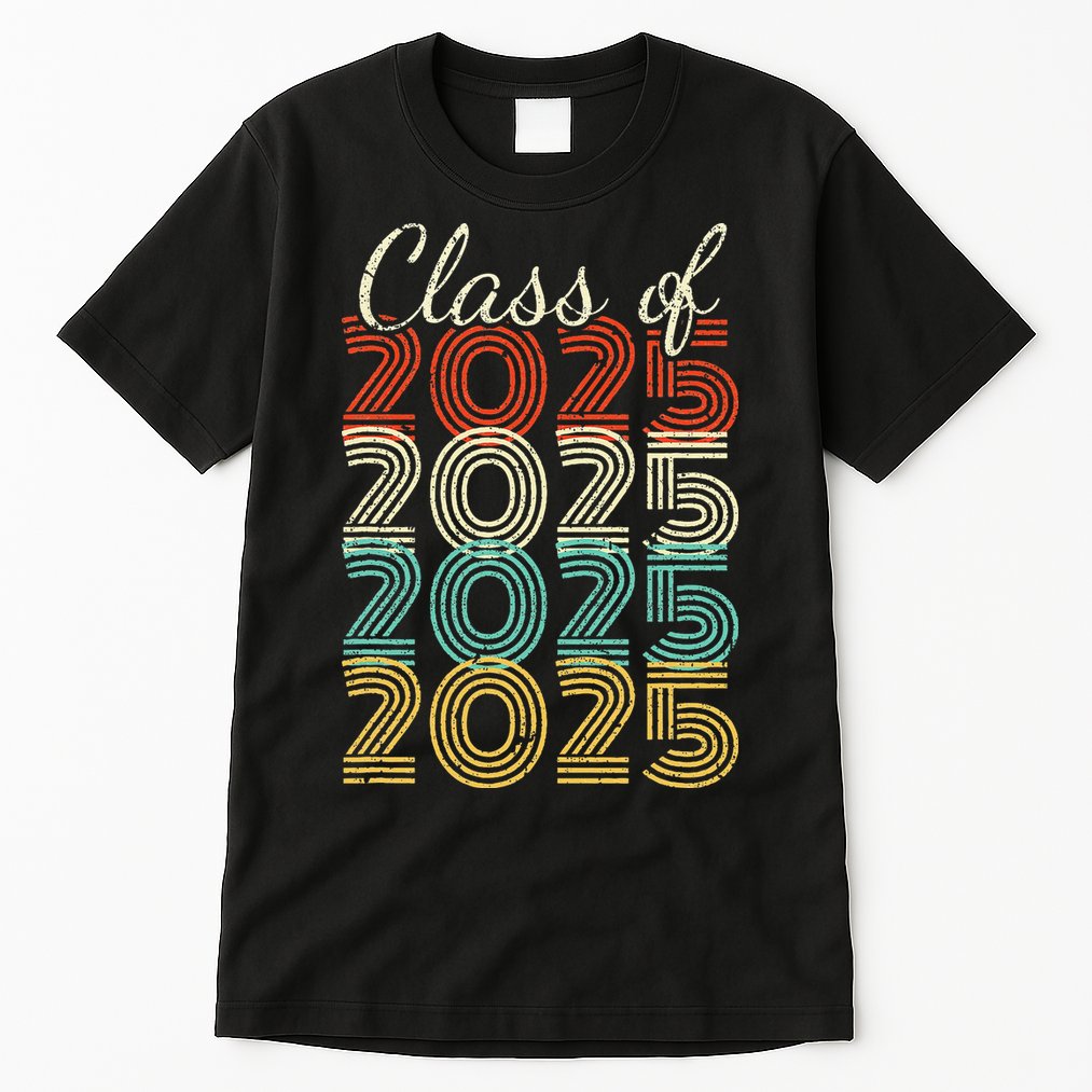 Class Of 2025 Senior 2025 Graduation Tall T-Shirt