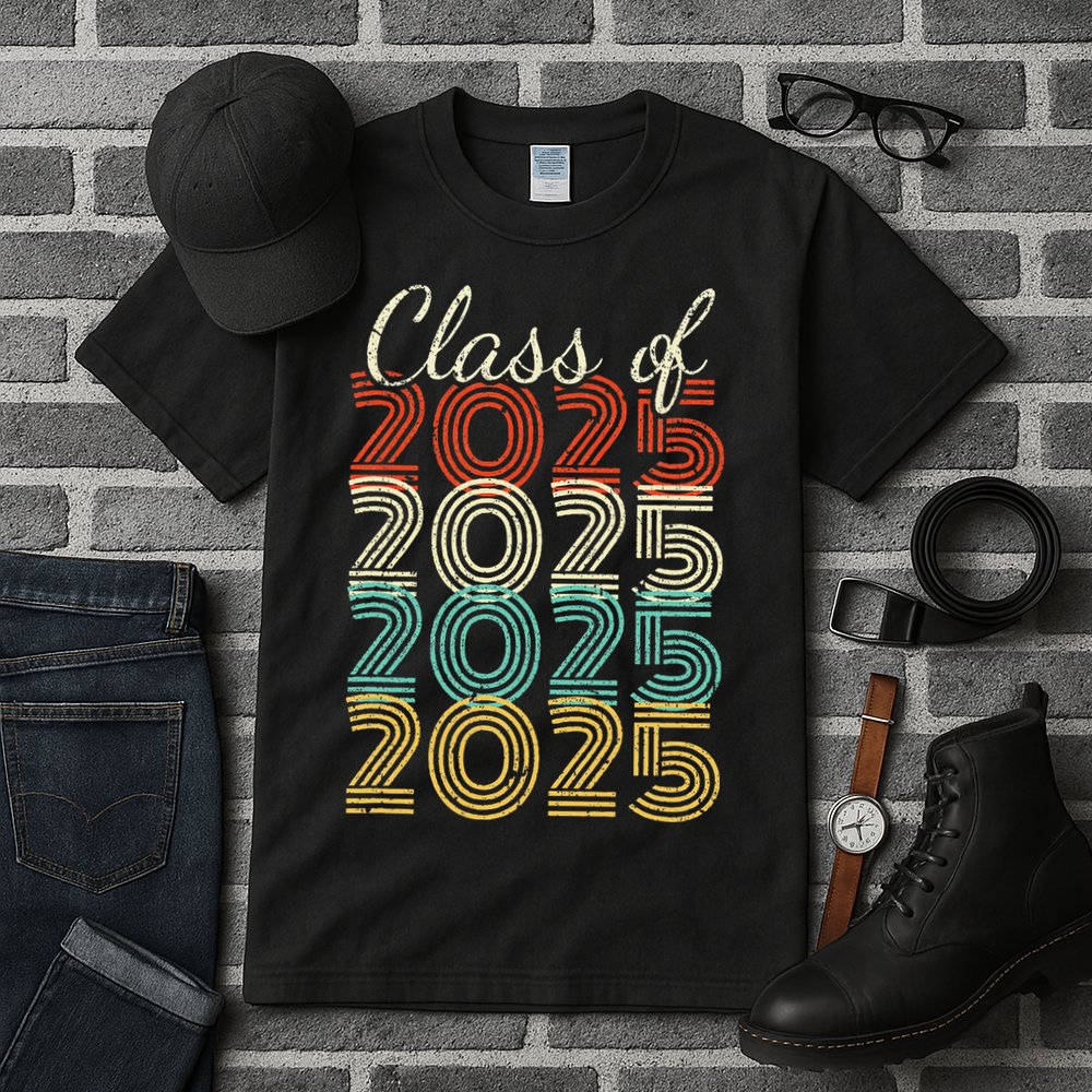 Class Of 2025 Senior 2025 Graduation Tall T-Shirt
