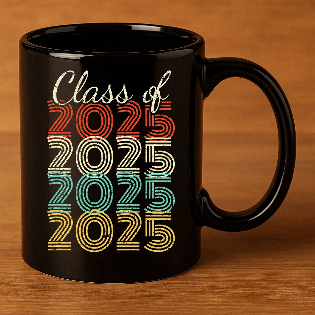 Class Of 2025 Senior 2025 Graduation 11oz C Handle Ceramic Mug