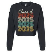 Class Of 2025 Senior 2025 Graduation Cropped Pullover Crew