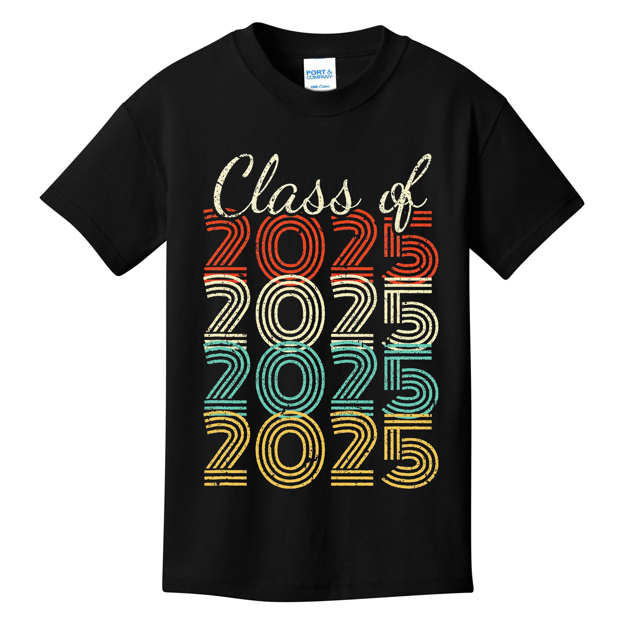Class Of 2025 Senior 2025 Graduation Kids T-Shirt