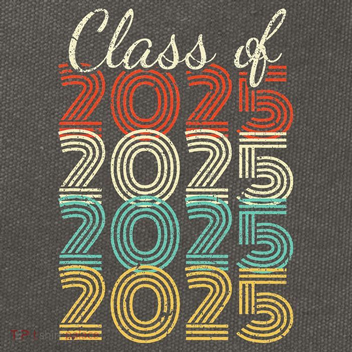 Class Of 2025 Senior 2025 Graduation Cotton Canvas Backpack
