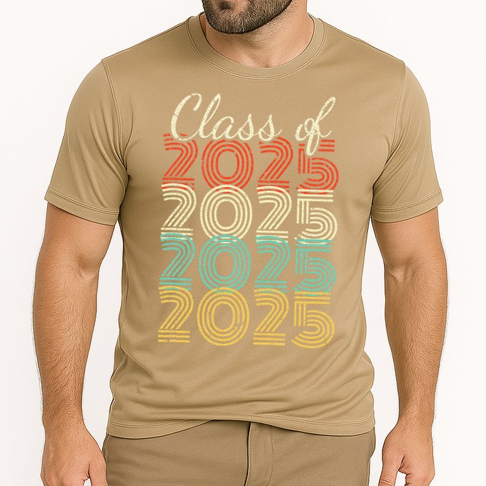 Class Of 2025 Senior 2025 Graduation Cooling Performance Crew T-Shirt