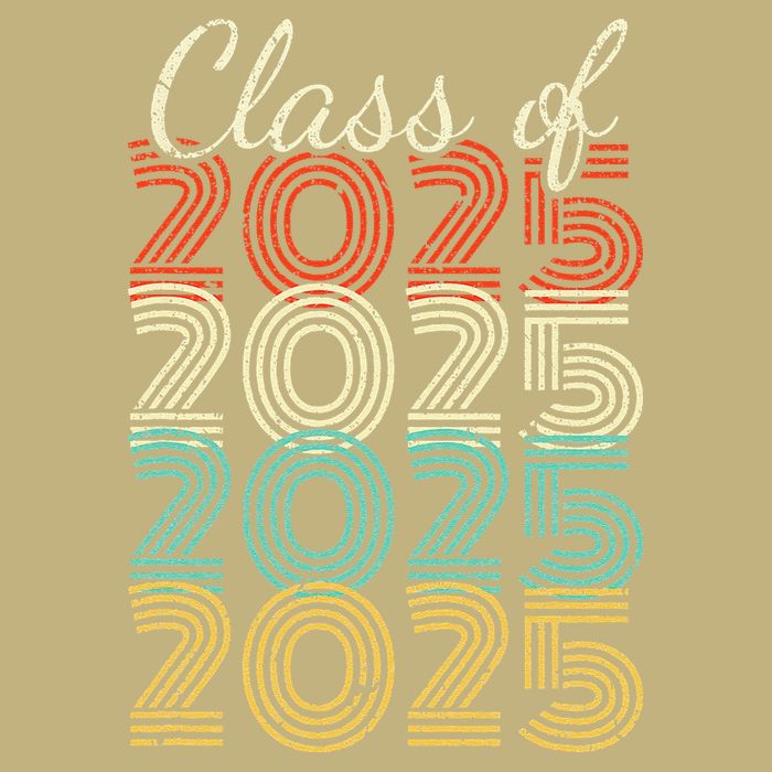 Class Of 2025 Senior 2025 Graduation Cooling Performance Crew T-Shirt