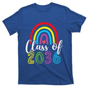 Class Of 2036 Grow With Me Pre K Kindergarten Graduation T-Shirt